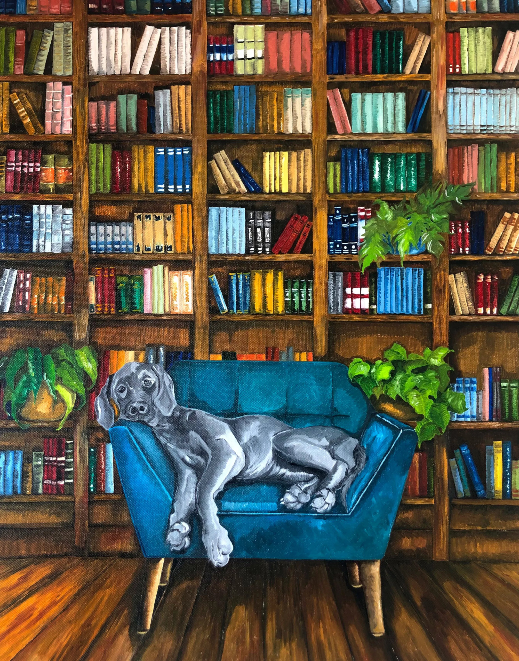 Charlie The Intellectual Dane - Commissioned by George