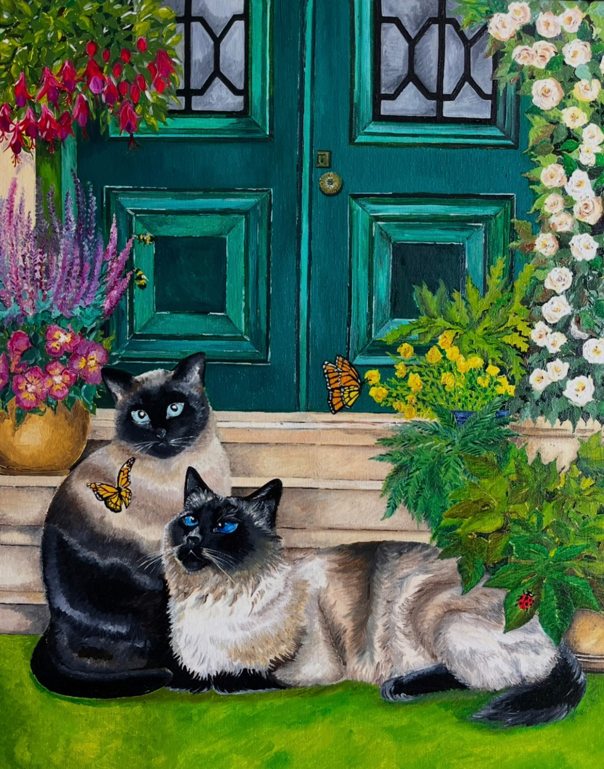 Cleetus & Korben commissioned by Rachel
