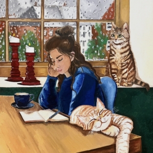 Journaling on a Rainy day
