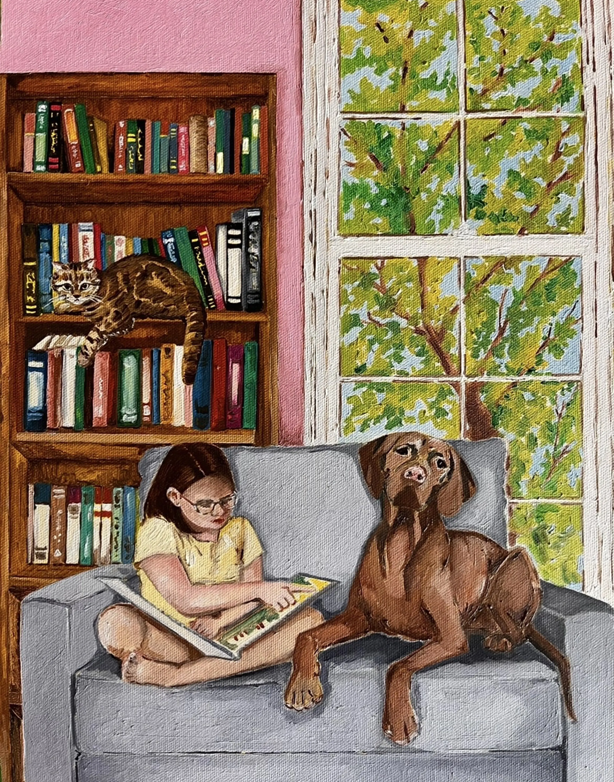 Bella, Luna & Charlie - Commissioned by Suzanne