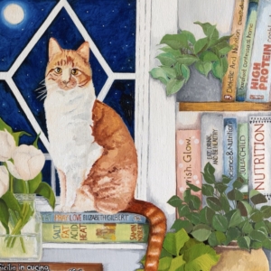 SOLD - A portrait of Leo commissioned by Emma